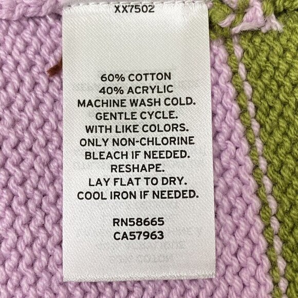 Bp. Be Proud Pride Stripe size Medium Gender Inclusive Oversize Cardigan Sweater - Picture 6 of 8